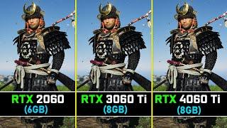 RTX 2060 vs RTX 3060 Ti vs RTX 4060 Ti  The Evolution of RTX 60 Series  10 Latest AAA Games Tested