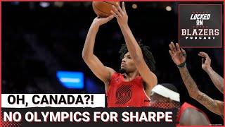 Shaedon Sharpe Left Off Team Canada  Blazers Hold Final Draft Workout  What Are the Bulls Doing?