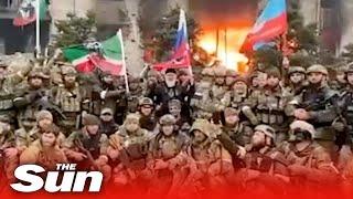 Chechen forces claim victory over Mariupol as Ukrainians inside Azovstal keep up the fight