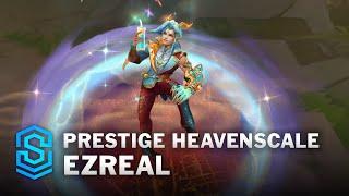 Prestige Heavenscale Ezreal Skin Spotlight - Pre-Release - PBE Preview - League of Legends