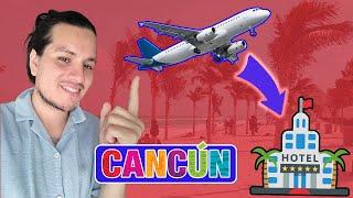 ️ La opción más ECONÓMICA para ir del AEROPUERTO hasta tu HOTEL en CANCÚN  Transporte PRECIOS