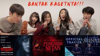 SEREM BANGETT NONTON FILM HORROR INDONESIA BARENG TEMEN DARI LUAR NEGERI