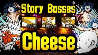 All Main Story Bosses Cheese Aku Realms Excluded