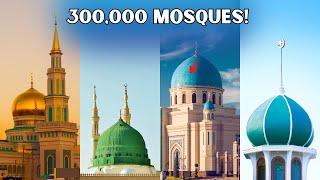 Countries with the Highest Number of Mosques in 2024