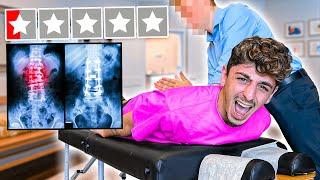 Going to the Worst Reviewed Chiropractor bad idea