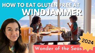 ALL Breakfast & Lunch on Wonder of the Seas for Gluten Free & Dairy Free - Royal Caribbean 2024