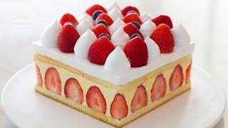 How to make fraisier  French Strawberry Cake