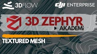 3D Zephyr Akademi - Textured Mesh Üretimi