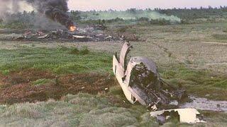 1975 Tân Sơn Nhứt C-5 accident Operation Babylift Aftermath Footage