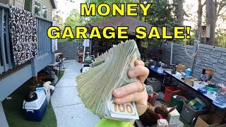 MONEY GARAGE SALE.. Watch US MAKE CASH EASY