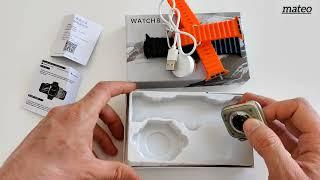 mateo Watch 8 Akıllı Saat #Watch8 #mateowatch8 #Watch 8 KUTU AÇILIMI ve KURULUM