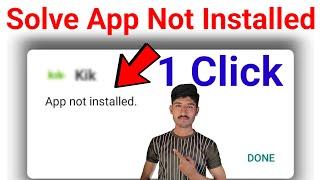 how to fix app not installed problemapp not installed problem solve