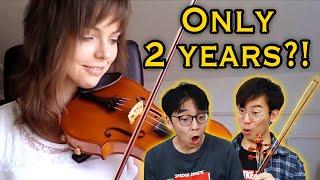 Professional Violinists React to Violin Progress Videos