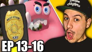The Amazing World Of Gumball S3 Ep 13-16 REACTION  THATS THE SOUND OF POLICE