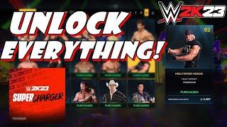 How To Unlock EVERYTHING In WWE 2K23 The FASTEST GET ALL UNLOCKABLES FAST