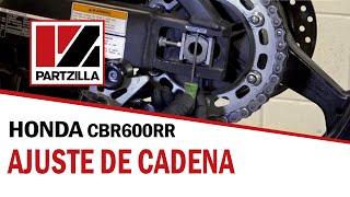 Cómo Ajustar la Cadena de una Motocicleta  Honda CBR  Partzilla.com