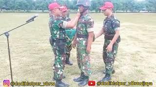 pelantikan Senat Siswa dikjurtaif abit dikmata TNI AD Gel II Ta 2022 OV Dodiklatpur Rindam VBrw