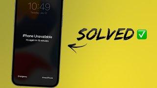 iPhone Unavailable Lock Screen? Heres The Fix