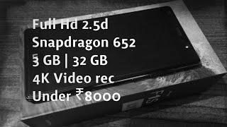 Cheapest Phone With Snapdragon 652 And 4k Video  Unboxing & Overview​