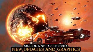 Sins Of A Solar Empire 2 - New UPDATE & GRAPHICS  Space Strategy 4X Gameplay