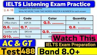 IELTS Listening Practice Test 2024 with Answers Real Exam - 488 