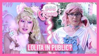 How to dare going outside wearing lolita fashion? SOS Kawaii