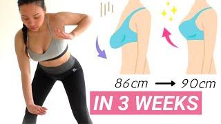 Lift and firm up your breasts in 3 weeks. Intense workout to give your bust line a natural lift
