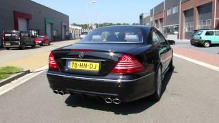 Mercedes - Benz CL 500 V8 Sport exhaust system by Maxiperformance