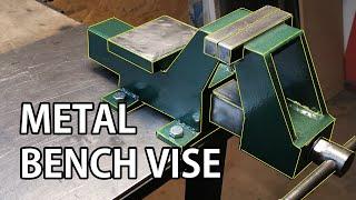 How To Make Metal Bench Vise  DIY TOOL