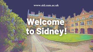 Sidney Sussex College  A tour for prospective undergraduates