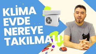 Klima Montaj Yeri Seçmek  Klima Montaj Kuralları 2022