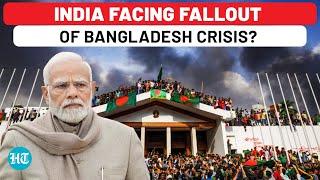 Bangladesh Modi Govt’s Big Decision As India Border Swamped Amid Crisis Attacks On Hindus  Hasina