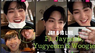 JAY B on IG live feat. Jay Park Yugyeom & Woogie 5112021
