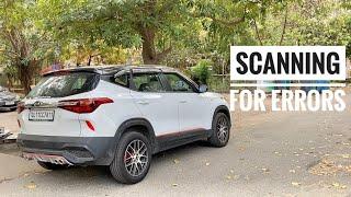 मेरी Kia Seltos की Scanning For Errors  Modified Kia Seltos  Musafirs Kia Seltos  Musafir Aka