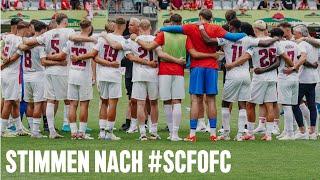 Die Stimmen zum Spiel nach SC Freiburg II vs. Kickers Offenbach