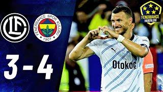 Lugano 3 - 4 Fenerbahçe MAÇ ÖZETİ  Şampiyonlar Ligi 2. Eleme Turu