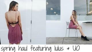 SPRING HAUL FT LULUS BRANDY MELVILLE & UO