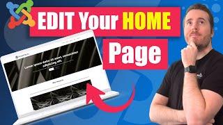 How To Edit your Joomla Home Page in 2024  The Ultimate Guide to Updating Your Joomla Website