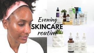 My Evening Skincare Routine acne oily skin