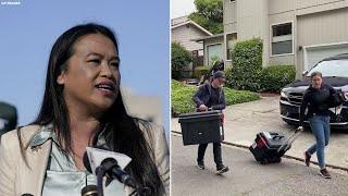 Dont hide Oakland residents call on Mayor Sheng Thao to explain FBI raid at her home