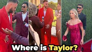 Where is Taylor Travis Kelce & Mahomes Talks about Taylor Swift at Chiefs Superbowl ring gala