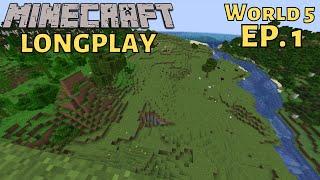 Minecraft Survival Longplay 1.20 - Episode 1 - A New World No Commentary