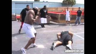 Kimbo Slice vs Afropuff & Big Mac