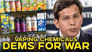 A.I. Simulates Dangers Of Vaping Chemicals & War Criminals Endorse Kamala For President