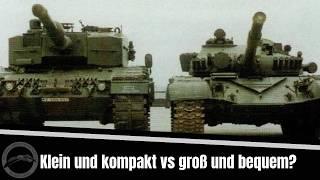 Ergonomie des T-72 - Warum sind sowjetische Panzer innen kompakter gebaut als westliche Panzer?