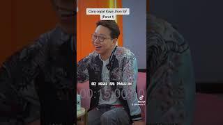 Jhon Lbf dan Dr. Richard lee Bicara Soal Kesuksesan