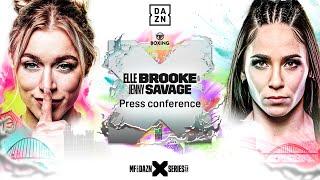 MISFITS & DAZN X SERIES 18 ELLE BROOKE VS JENNY SAVAGE PRESS CONFERENCE Stake Pro Tournament