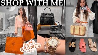 SHOPPING SPREE AT HERMES ️ Luxury Shopping Vlog  Mel in Melbourne