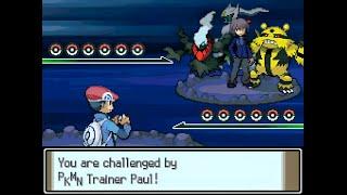 Pokemon Azure Platinum Post Game - Paul @ Mt. CoronetArceus Operation Azure Final Hard Mode