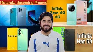 #TechTales34 Motorola Upcoming Phones - Infinix Zero 40 4G - Infinix Hot 50 - Realme Note 60